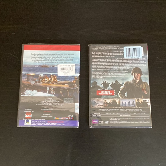 UNOPENED still in plastic wrap. Brand new. World War II movies - Picture 2 of 3